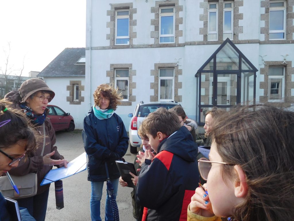 Parcours patrimoine dans Guilers Ecole Sainte Thérèse de Guilers